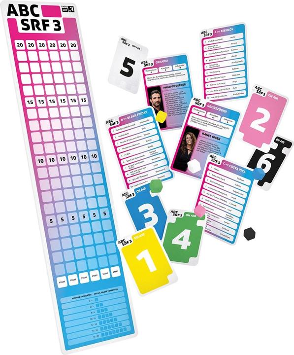 Produktbild Game Factory ABC SRF 3 - Das Radio-Kultspiel (Deutsch)