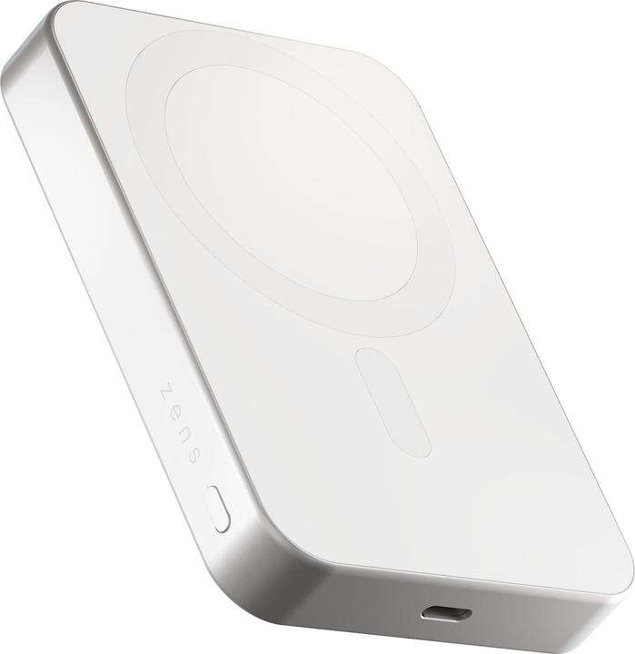 Actual product image Zens Slim Qi2 Al Powerbank10.000mAhWhite (10000 mAh, 38.70 Wh)