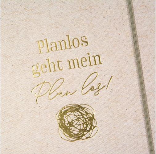 Actual product image Goldbuch Notebook Planless My Plan Goes A5, Dot, Gray (A5, Dotted)