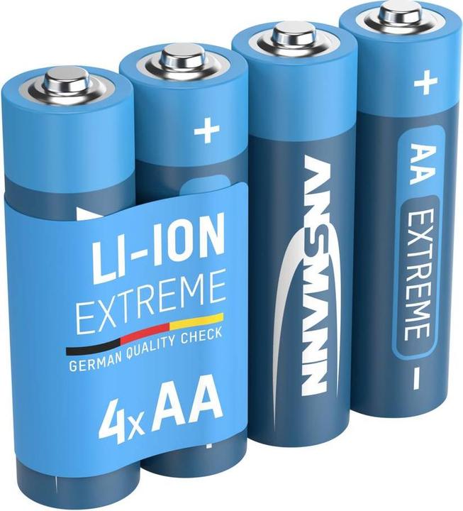 Produktbild Ansmann Extreme Lithium (4 Stk., AA, 2850 mAh)