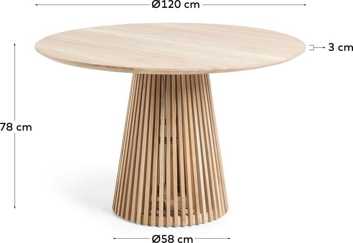 Actual product image Kave Home Jeanette (120 cm)