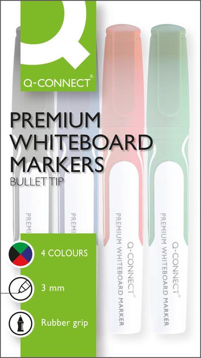Produktbild Q-Connect Whiteboard Marker Premium (Sortiert, 3 mm, 1 x)