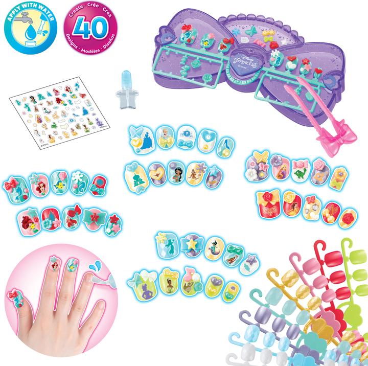 Produktbild Epoch Aquabeads 35071 Disney Prinzessinnen Nagelstudio, Multicolor (Kunstnägel, Mehrfarbig)