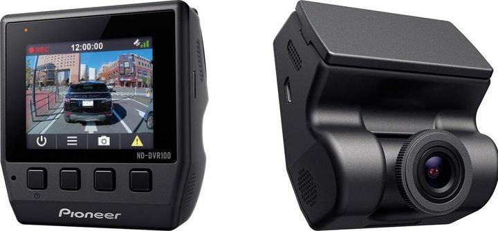 Actual product image Pioneer Dashcam ND-DVR100, Touchscreen: No, GPS: No (GPS receiver, Wi-Fi, Night vision, Full HD)