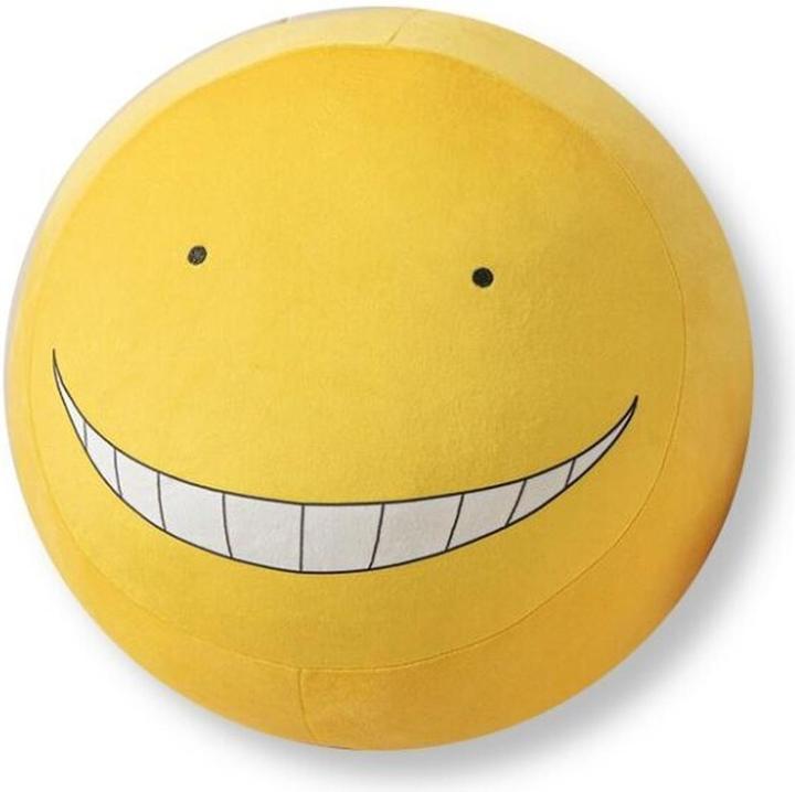 Actual product image Sakami Assassination Classroom 3D cushion Koro-sensei (35 x 35 cm)