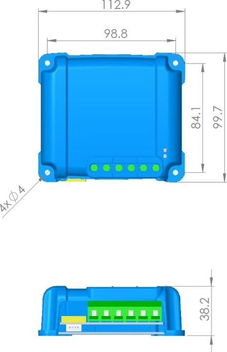 Actual product image Victron Energy BlueSolar MPPT 75/10