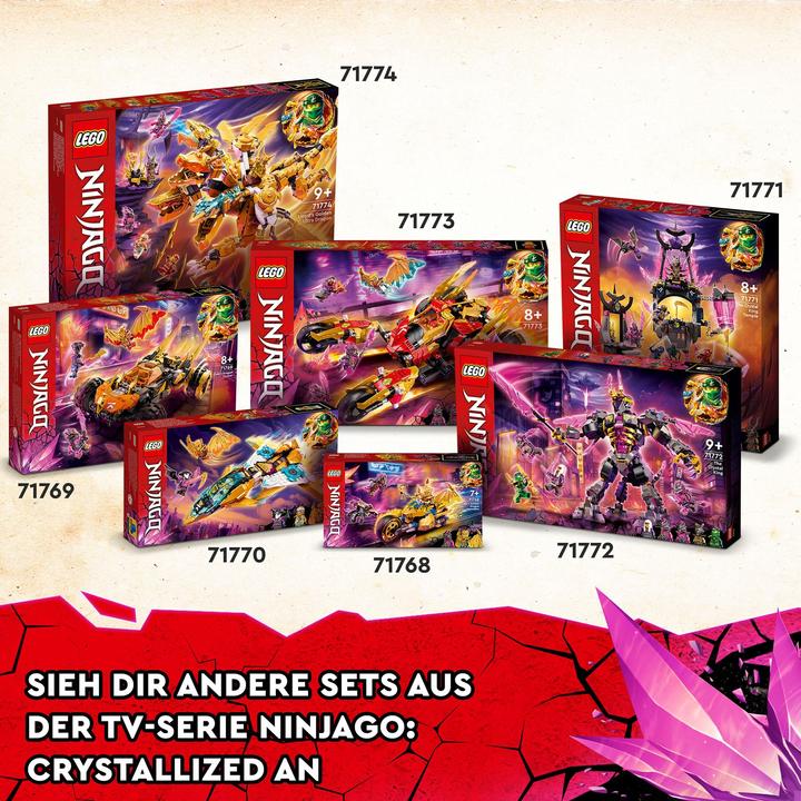 Image du produit LEGO Le raider du dragon d'or de Kai (71773, LEGO Ninjago)