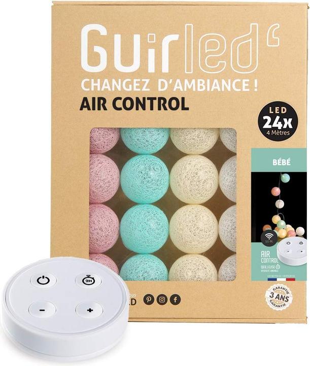 Produktbild GuirLED LED Baumwollkugeln Lichterkette (4 m)