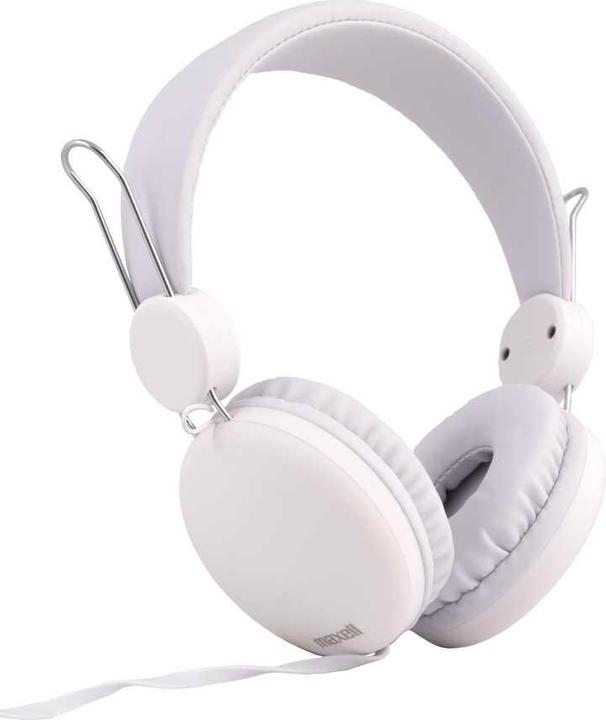 Actual product image Maxell Spectrum Headset Earphone 3.5 mm Connector White (Cable)