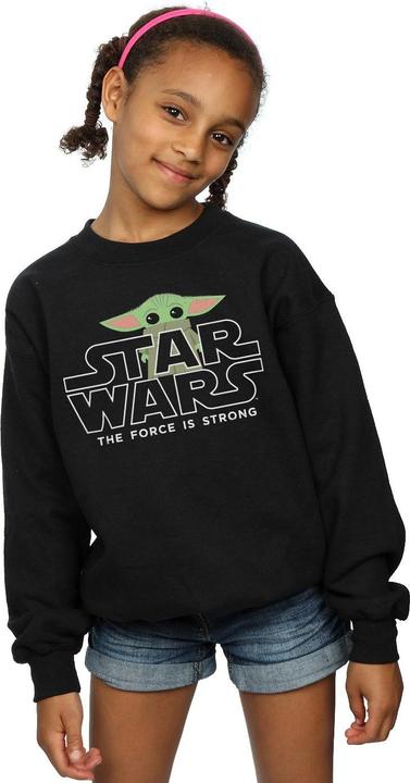 Immagine prodotto Star Wars The Mandalorian The Child Strong Felpa Ragazze (140, 146)