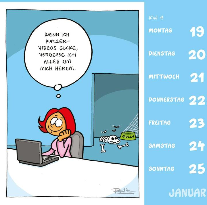 Image du produit Shit happens! Postkartenkalender 2026 (Allemand)