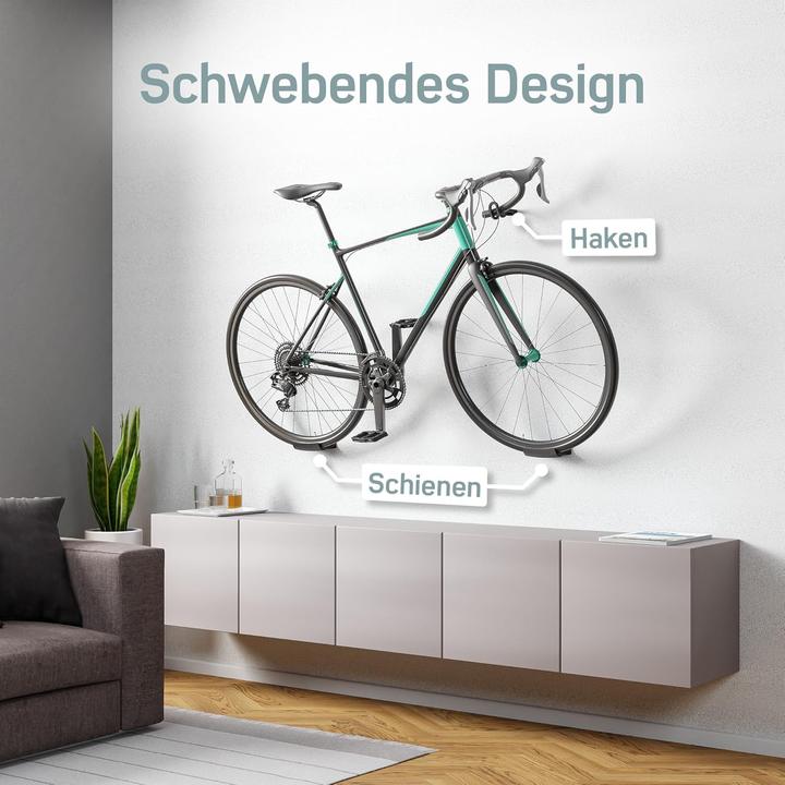 Actual product image Borgen Road bike wall mount