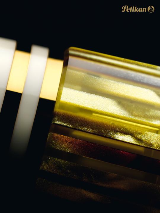 Image du produit Pelikan Füllhalter M400 (Or, Blanc, 1 x)