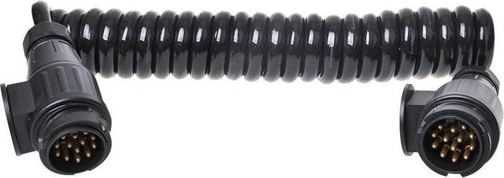 Produktbild ProPlus Spiralkabel mit 2x Stecker 13-polig PVC im Blister (3.50 m)
