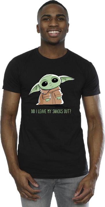 Immagine prodotto Star Wars The Mandalorian Grogu Snacks Meme Maglietta Uomo (M)