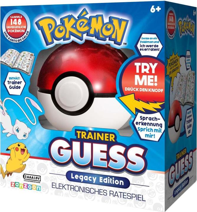 Produktbild Pokemon Trainer Guess Legacy Edition Nl (Niederländisch)