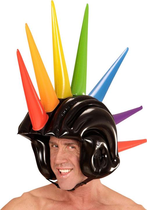 Actual product image Widmann Inflatable Iroquois helmet