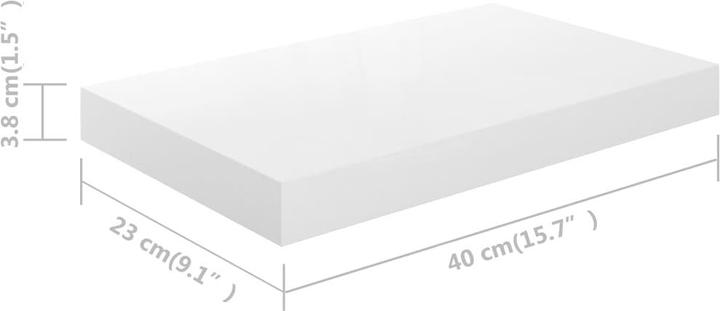 Immagine prodotto VidaXL Eliza (23 x 4 x 40 cm)