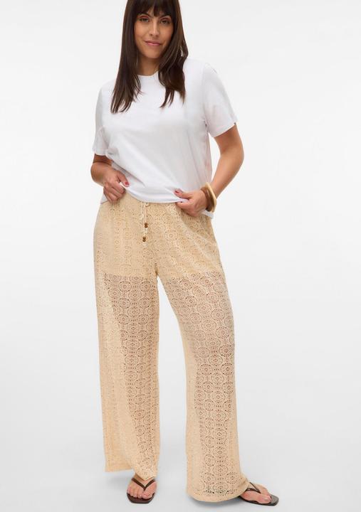 Actual product image Vero Moda VMCMAYA Mittlere Taille Hose Hose mit weitem Beinschnitt (S)