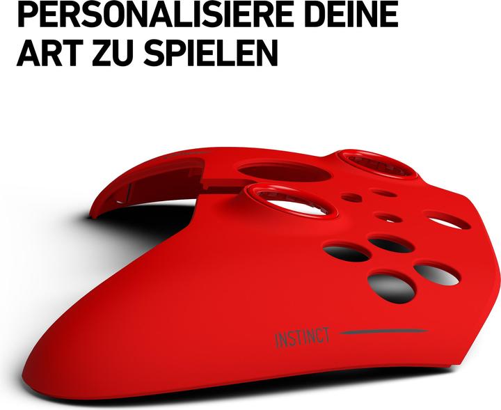 Actual product image Scuf Instinct Faceplate Kit - Red FP, Red Ring, Red Hybrid D-Pad