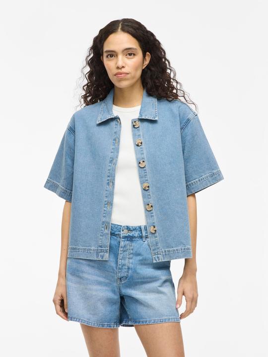 Produktbild Vila VIHIMLA Kurzärmeliges Jeanshemd (34)