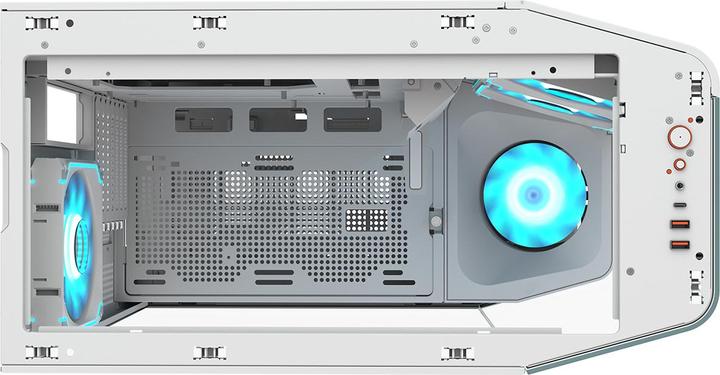 Produktbild Cougar Boitier Moyen Tour E-ATX FV270 RGB avec panneaux vitrés (Blanc) (mATX, Mini-ITX, ATX, SSI CEB)