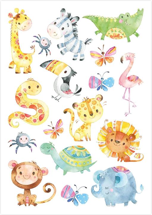 Papierdrachen Kids Tattoos - Robots and Monsters