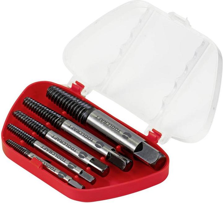 Toolcraft Schraubenausdreher-Set, 5 Stück