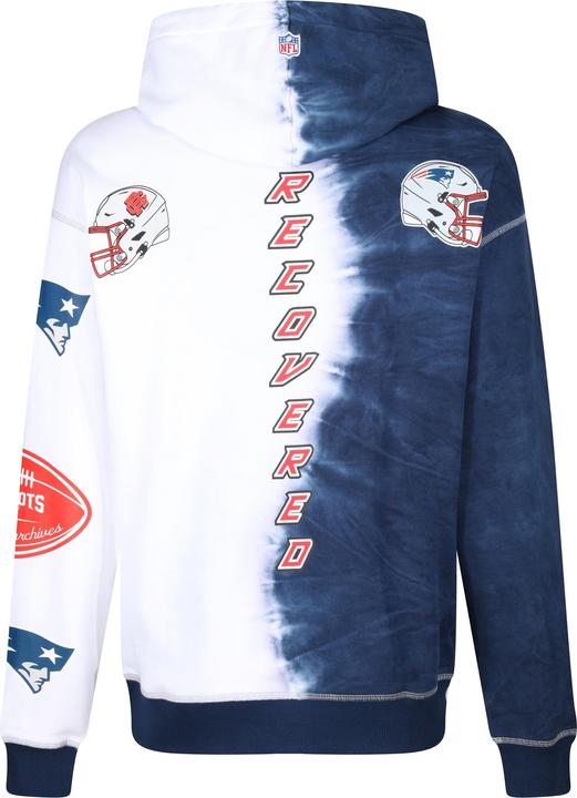 Produktbild Recovered Re:covered Fleece Hoody - INK DYE New England Patriots - XL (XL)
