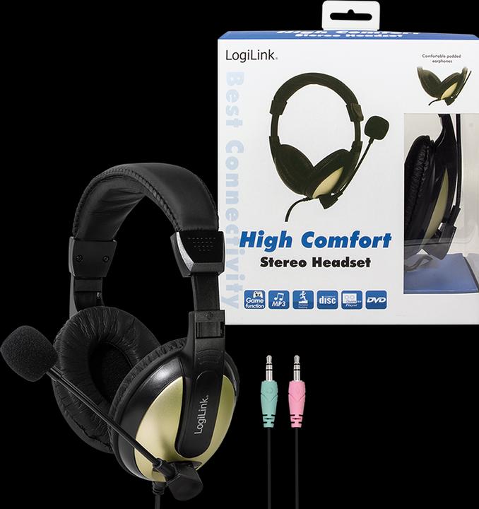 Immagine prodotto LogiLink Stereo Headset (Cablato)