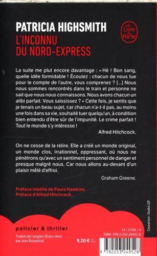 Produktbild L'inconnu du Nord-Express (Französisch, Highsmith Patrica, 2024)