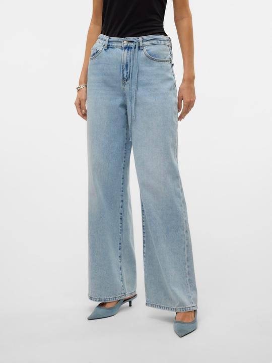 Produktbild Vero Moda VMWIEN Mid Rise Weiter Beinschnitt Jeans Weit geschnitten (W29/L30)