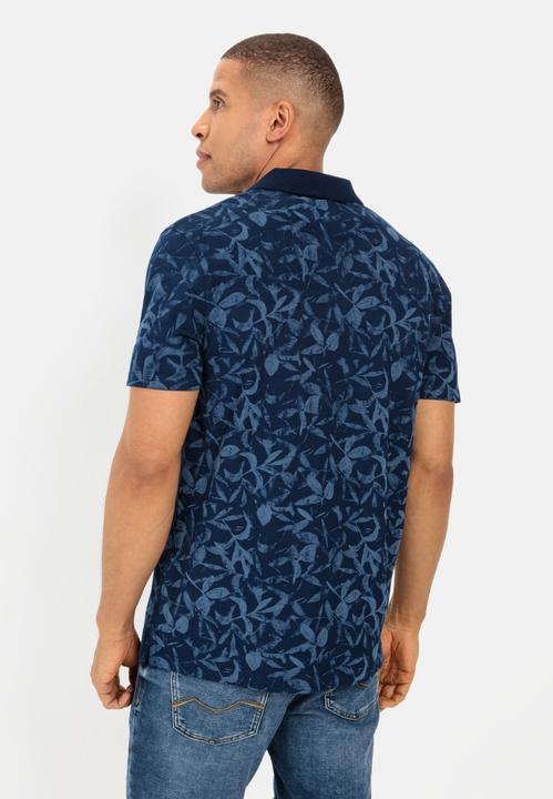 Actual product image Camel Active Pique polo shirt with floral print (L)