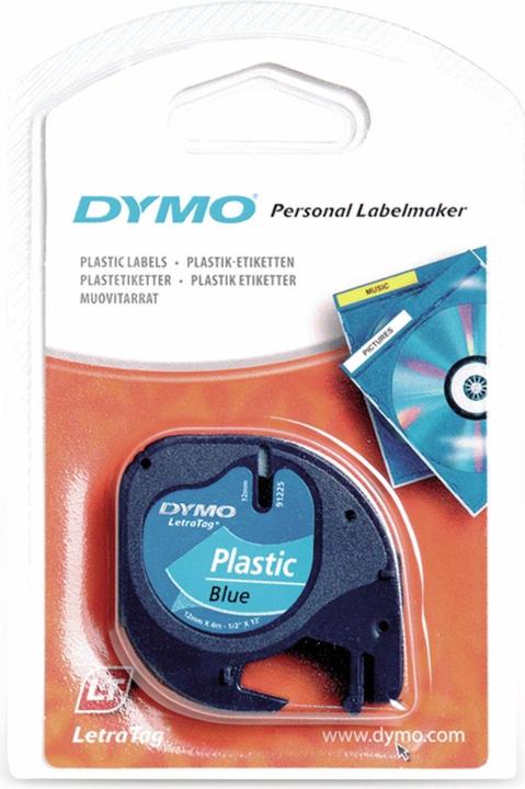 Produktbild Dymo Schriftband LetraTag (1.20 cm, Blau)