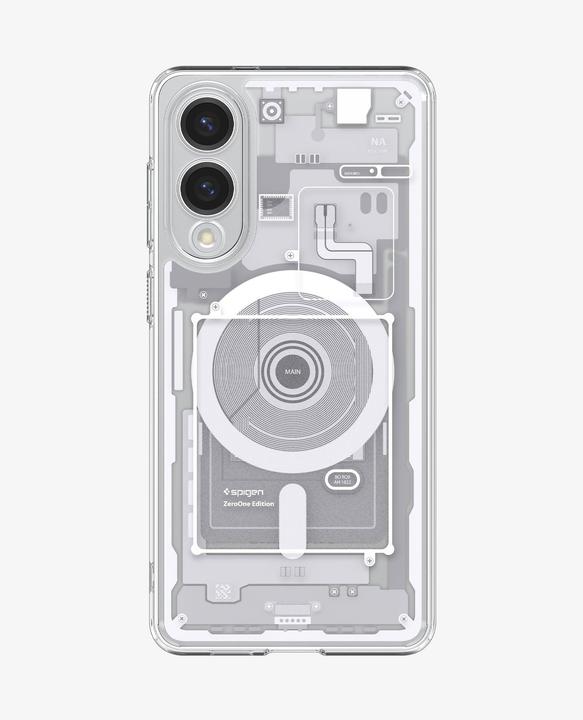 Image du produit Spigen - Ultra Hybrid Zero One MagSafe - Samsung Galaxy S25 Edge - White (Samsung Galaxy S25 Edge)