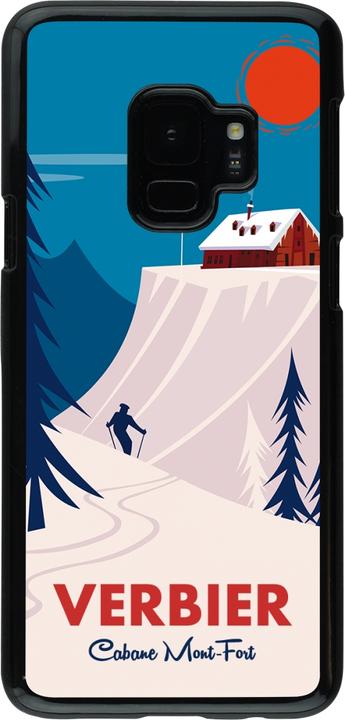 Actual product image PhoneLook Coque Verbier Cabane Mont-Fort (Samsung Galaxy S9)
