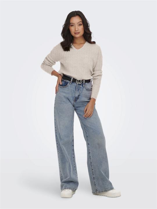 Actual product image Only V-neck knit sweater (L)
