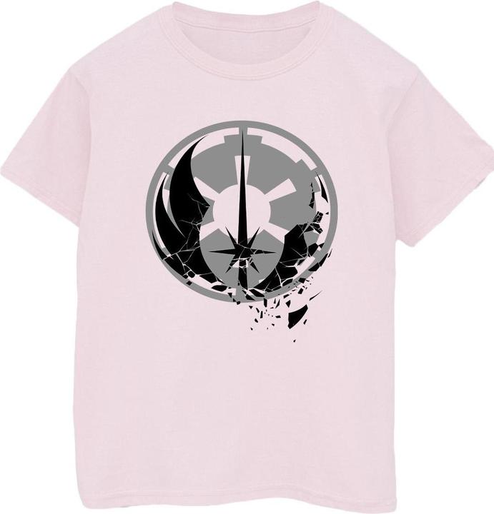 Produktbild Star Wars ObiWan Kenobi Fractured Logos TShirt (XXL)