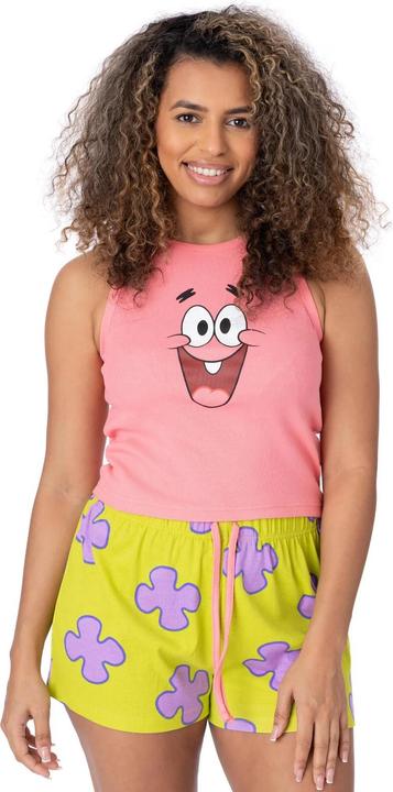 Immagine prodotto Spongebob Squarepants Set Pigiama Patrick Star (Patrick Stella) Donna (XL)