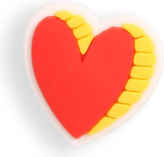 Immagine prodotto PhoneLook Adesivi 3D di tendenza per custodia in silicone con fori Cuore rosso lucido