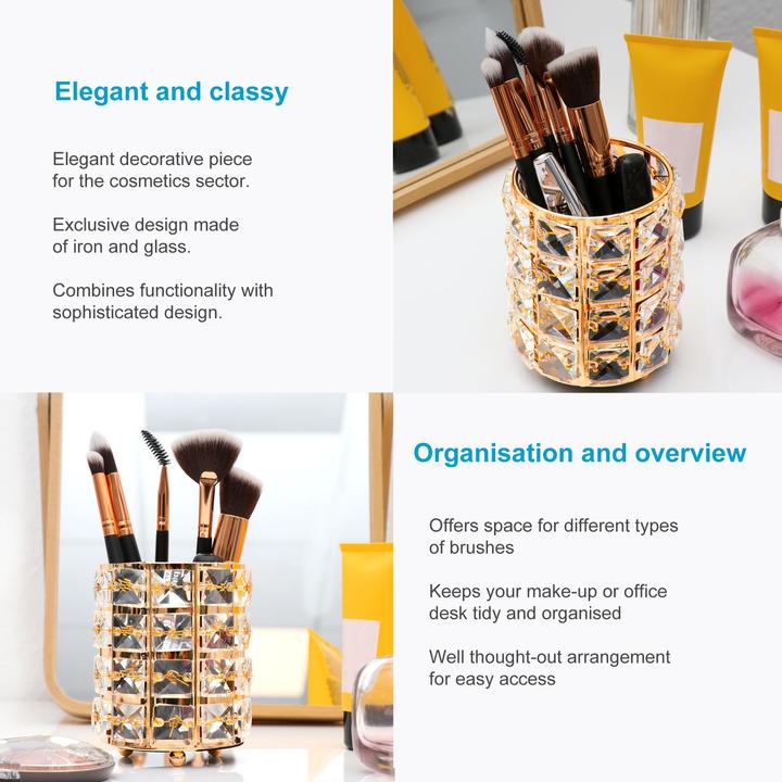 Actual product image Intirilife Brush holder for make-up brushes