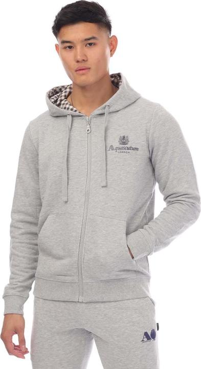 Actual product image Aquascutum Mens Full Zip Hoodie (S)