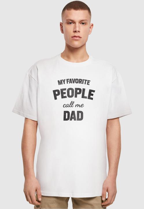 Immagine prodotto Merchcode Festa del papà - Maglietta oversize pesante My Favourite People Call Me Dad - 112969 (XL)