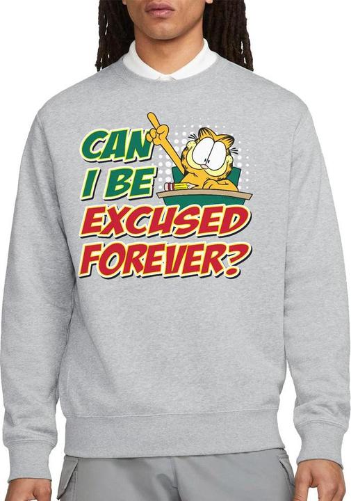 Image du produit Garfield - Sweat EXCUSED FOREVER - Adulte (M)