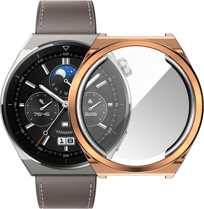 Actual product image König Design Protective Watch Case for Huawei Watch GT 3 Pro 43mm Case Cover Cases Screen Protector