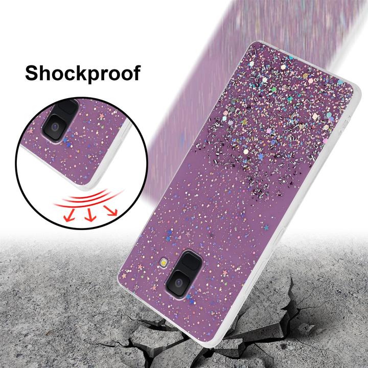 Immagine prodotto Cadorabo Copertura in TPU scintillante (Samsung Galaxy J6 (2018))