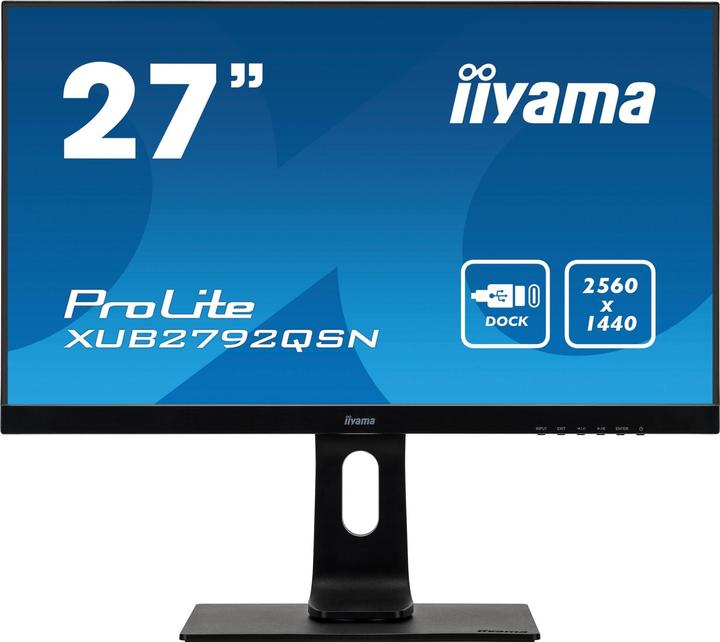 Actual product image iiyama ProLite XUB2792QSN-B1 (2560 x 1440 pixels, 27")