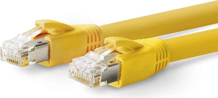 Actual product image Vivolink PROCAT40 Network cable 40 m Cat6a F/FTP (FFTP) Yellow (F/FTP, CAT6a, 40 m)
