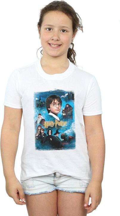 Actual product image Girls Philosopher's Stone Cotton T-Shirt (128)
