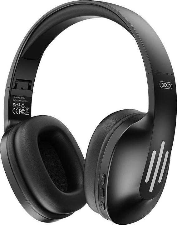 Produktbild xO Bluetooth-Kopfhörer BE39 schwarz (Kabellos)